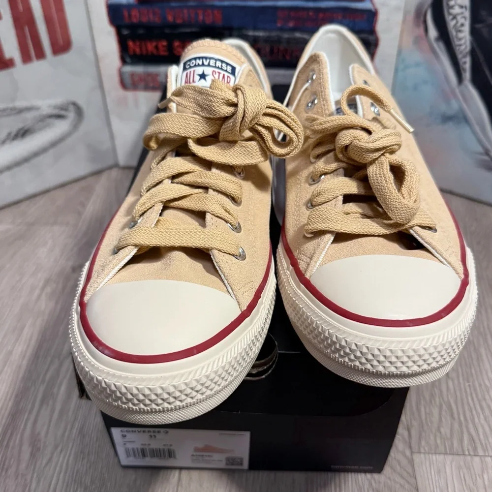 New Converse Chuck Taylor All Star Ox Ivory Coastal Dune Sizes 8.5, 9, 9.5 Men